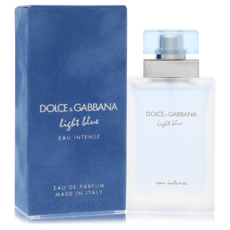 Light Blue Eau Intense Perfume by Dolce & Gabbana Eau De Parfum Spray 0.85 oz for Women - Authentic Fragrance - Discount Women Perfume or Cologne Fragrance
