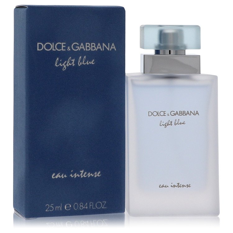 Light Blue Eau Intense Perfume by Dolce & Gabbana Eau De Parfum Spray .84 oz for Women - Authentic Fragrance - Discount Women Perfume or Cologne Fragrance