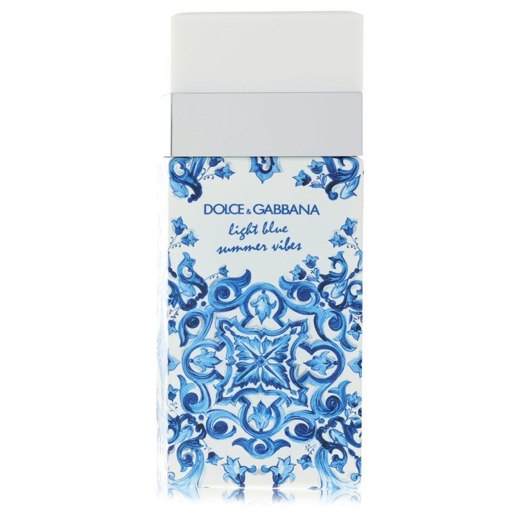 Light Blue Summer Vibes Perfume by Dolce & Gabbana Eau De Toilette Spray (Tester) 3.3 oz for Women - Authentic Fragrance - Discount Women Perfume or Cologne Fragrance