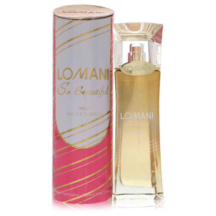 Lomani So Beautiful Perfume by Lomani Eau De Parfum Spray 3.3 oz for Women - Authentic Fragrance - Discount Women Perfume or Cologne Fragrance