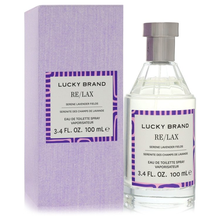Re/lax by Lucky Brand 3.4 oz Eau De Toilette Spray for Women - Perfumes4All