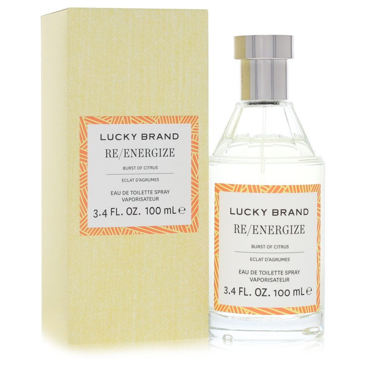 Re/energize by Lucky Brand 3.4 oz Eau De Toilette Spray for Women