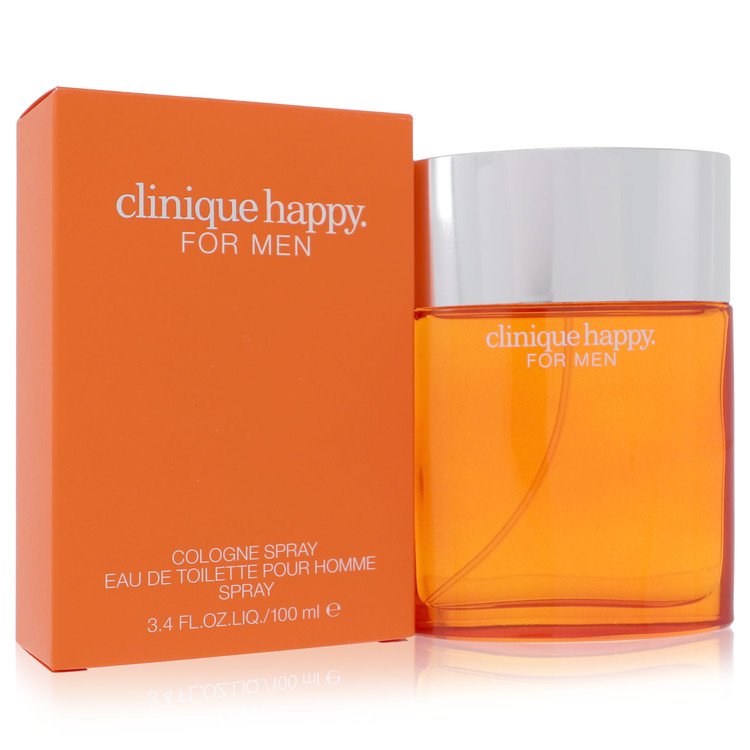 Happy Cologne by Clinique Cologne Spray 3.4 oz for Men - Authentic Fragrance - Discount Men Perfume or Cologne Fragrance