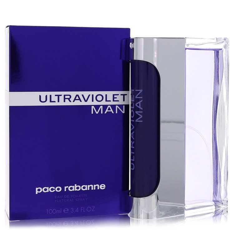 Ultraviolet Cologne By Paco Rabanne 3.4 Oz Eau De Toilette Spray For Men In Box