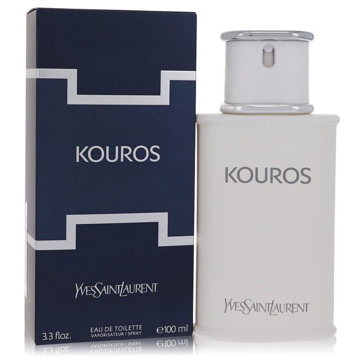 Kouros Cologne By Yves Saint Laurent 3.3 Oz Eau De Toilette Spray For Men In Box