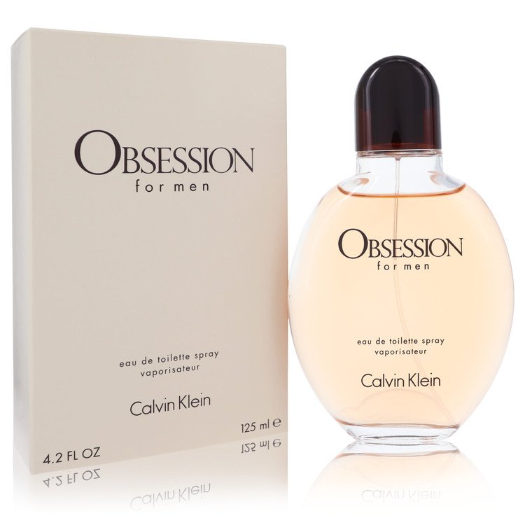 Obsession Cologne By Calvin Klein 4.0 Oz Eau De Toilette Spray For Men In Box
