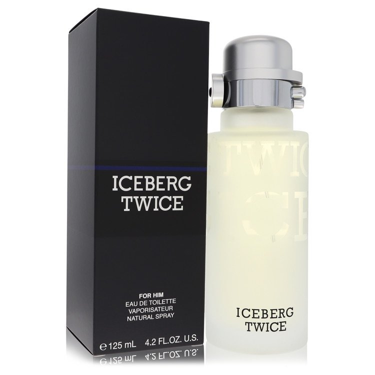 Iceberg Twice Cologne by Iceberg Eau De Toilette Spray 4.2 oz for Men - Authentic Fragrance - Discount Men Perfume or Cologne Fragrance