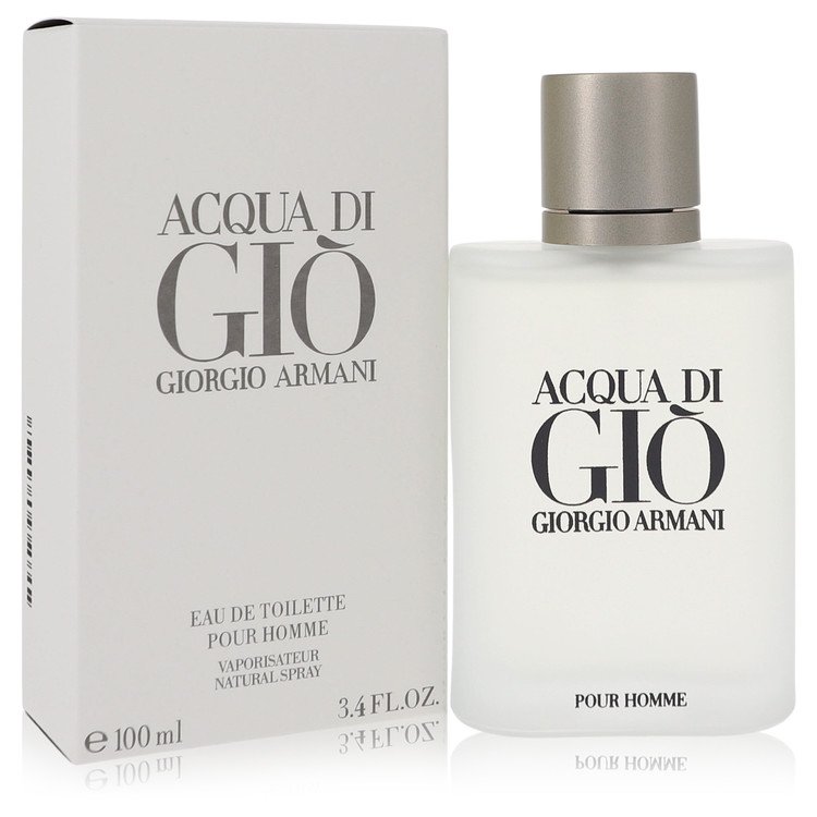 Acqua Di Gio Cologne By Giorgio Armani 3.4 Oz Eau De Toilette Spray For Men In Box