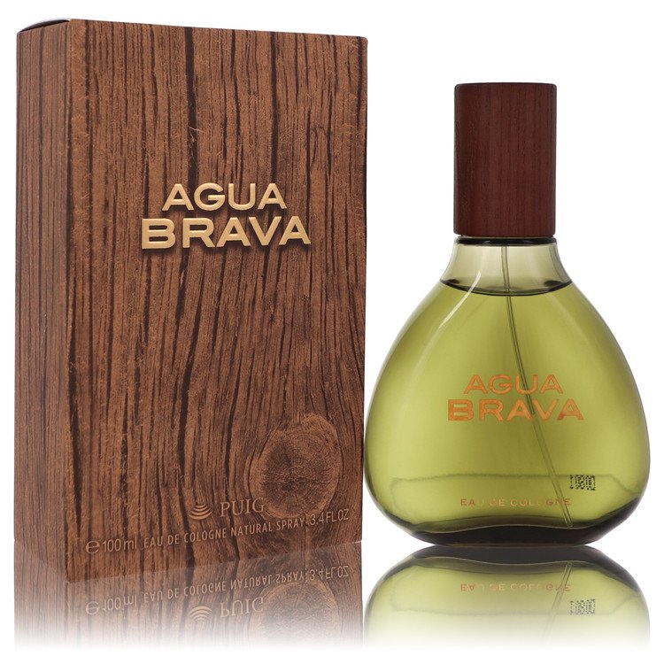 Agua Brava Cologne by Antonio Puig Eau De Cologne Spray 3.4 oz for Men - Authentic Fragrance - Discount Men Perfume or Cologne Fragrance