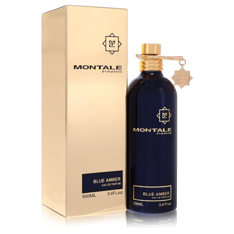 Montale Blue Amber Perfume by Montale Eau De Parfum Spray (Unisex) 3.4 oz for Women - Authentic Fragrance - Discount Women Perfume or Cologne Fragrance