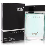 Presence By Mont Blanc 2.5 oz Eau De Toilette Spray for Men