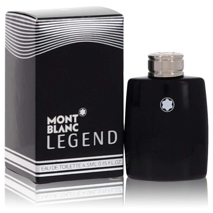 MontBlanc Legend Cologne by Mont Blanc Mini EDT .15 oz for Men - Authentic Fragrance - Discount Men Perfume or Cologne Fragrance