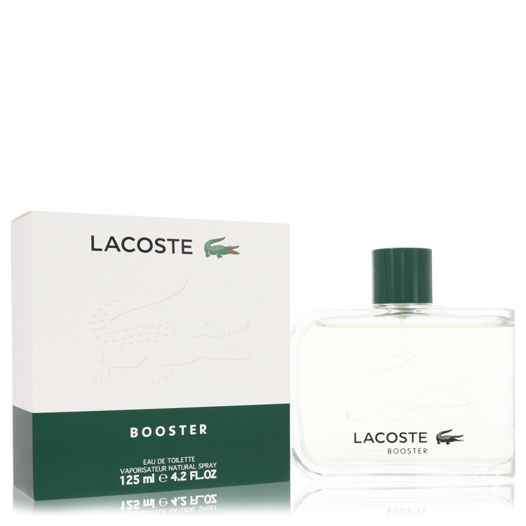 Booster Cologne by Lacoste Eau De Toilette Spray 4.2 oz for Men - Authentic Fragrance - Discount Men Perfume or Cologne Fragrance