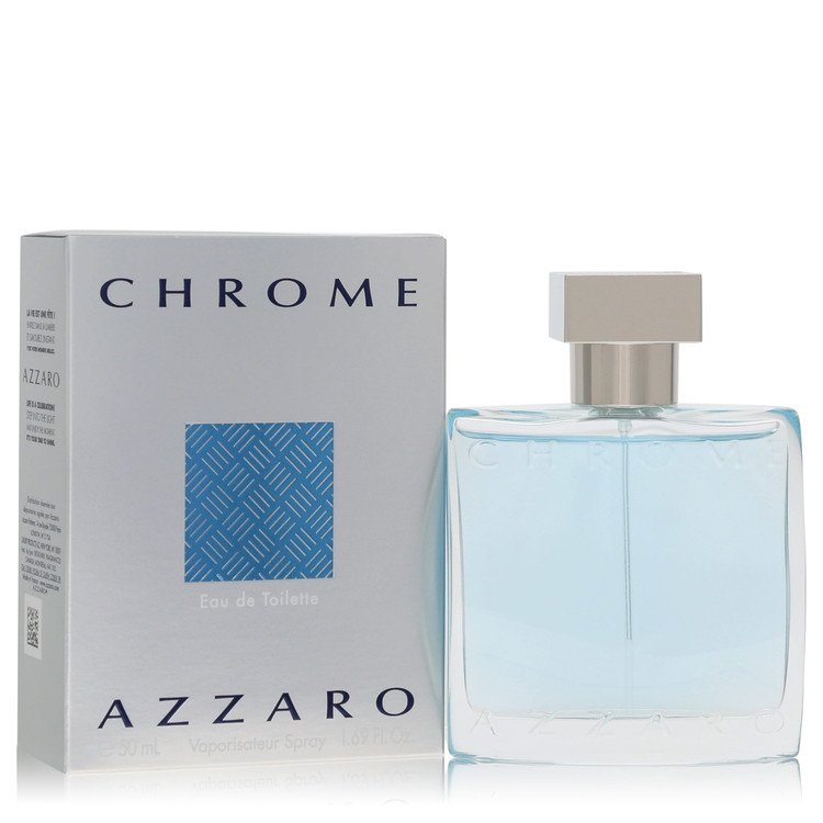 Chrome By by Azzaro 1.7 oz oz Eau De Toilette Spray for Men - Perfumes4All