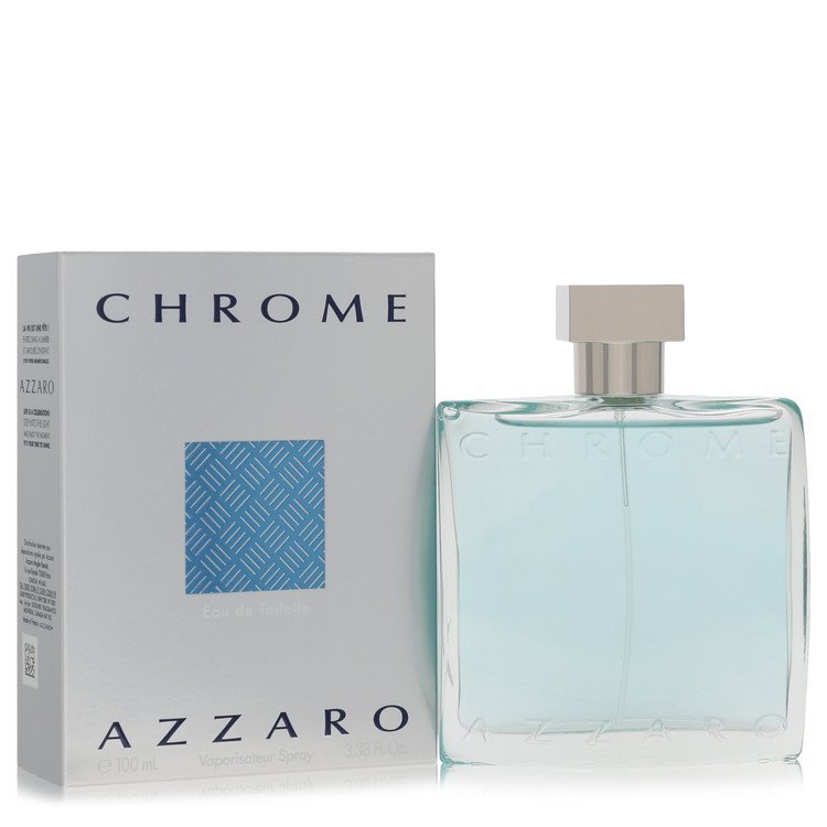 Chrome by Azzaro 3.38 oz Eau De Toilette Spray for Men - Perfumes4All