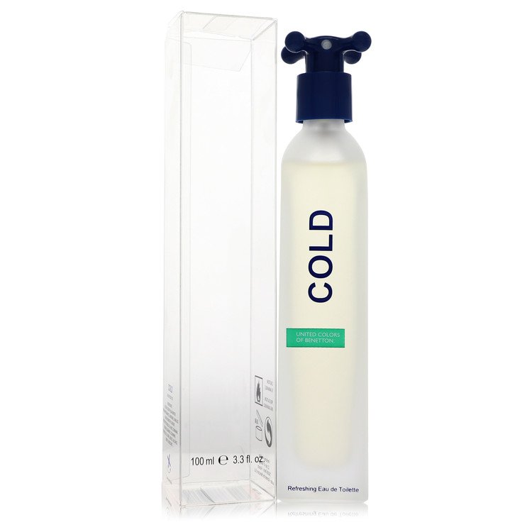 Cold Cologne by Benetton Eau De Toilette Spray 3.4 oz for Men - Authentic Fragrance - Discount Men Perfume or Cologne Fragrance