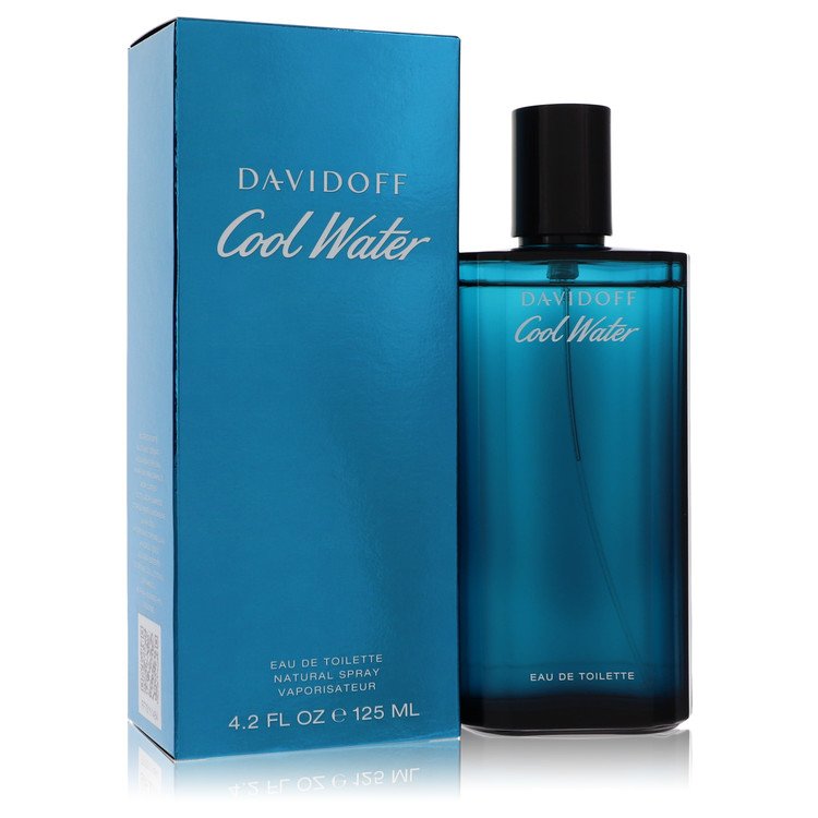 Cool Water Cologne By Davidoff 4.2 Oz Eau De Toilette Spray For Men In Box