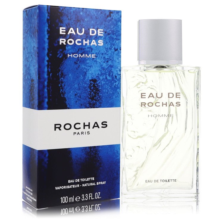 Eau De Rochas Cologne by Rochas Eau De Toilette Spray 3.4 oz for Men - Authentic Fragrance - Discount Men Perfume or Cologne Fragrance