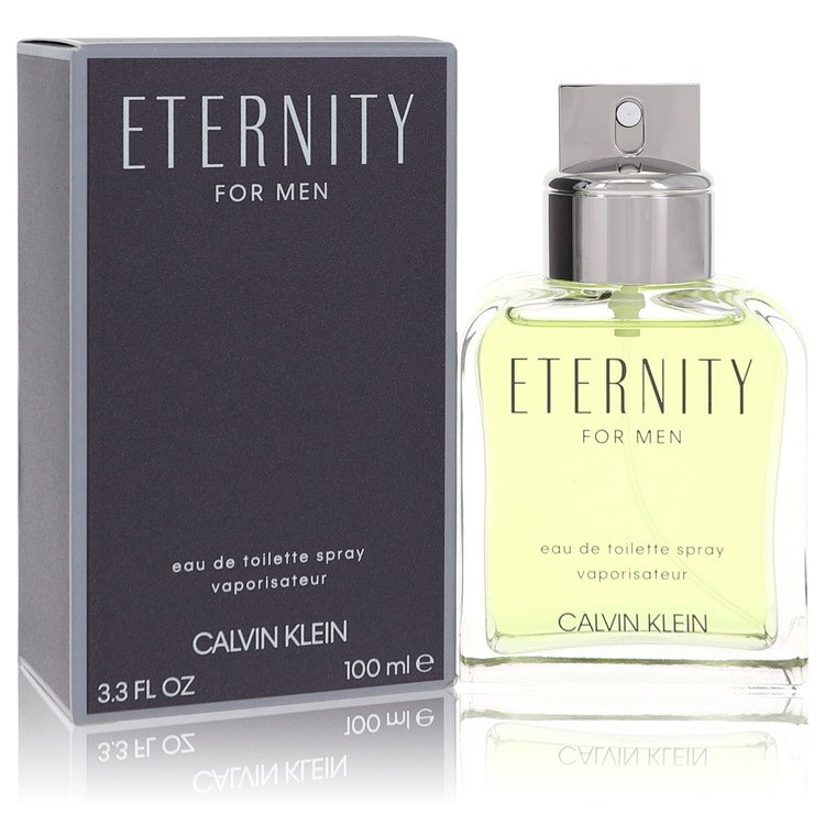 Eternity Cologne by Calvin Klein Eau De Toilette Spray 3.4 oz for Men - Authentic Fragrance - Discount Men Perfume or Cologne Fragrance