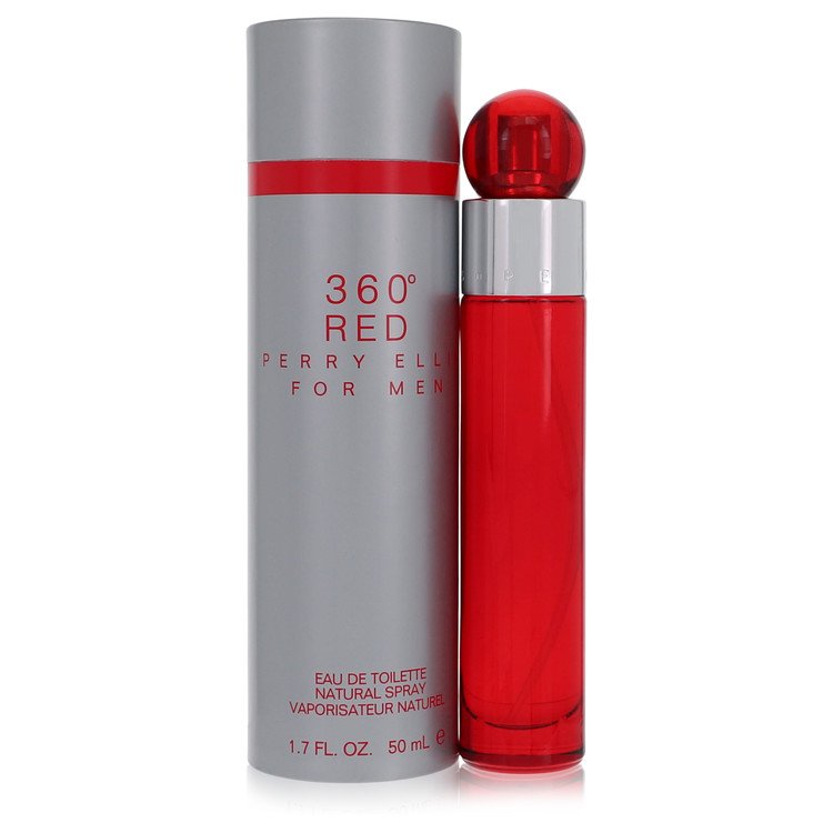 Perry Ellis 360 Red 1.7 Eau De Toilette Spray 1.7 Oz Cologne