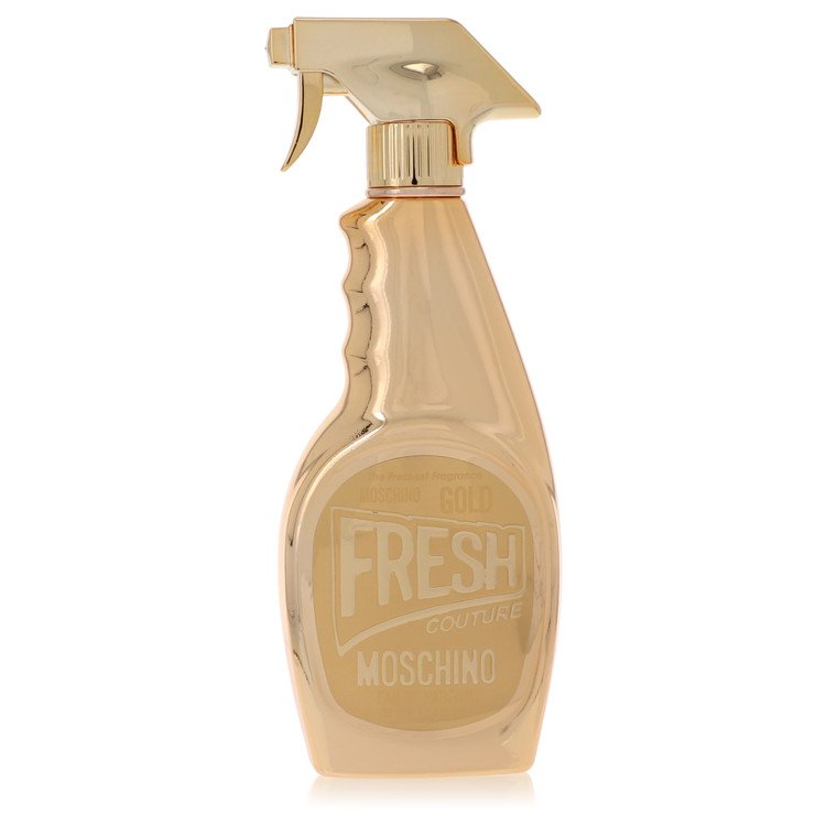 Moschino Fresh Gold Couture Perfume by Moschino Eau De Parfum Spray (Tester) 3.4 oz for Women - Authentic Fragrance - Discount Women Perfume or Cologne Fragrance