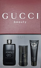 Guilty Gift Set by Gucci 3 oz Eau De Parfum Spray for Men
