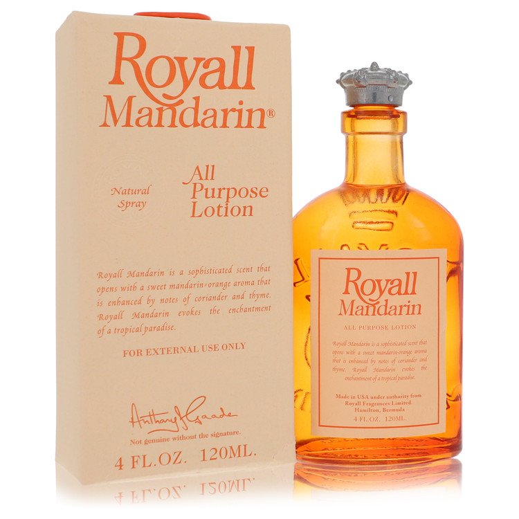 Royall Mandarin By by Royall Fragrances 4 oz oz Cologne Spray for Men - Perfumes4All