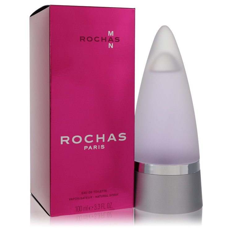 Rochas Man Cologne by Rochas Eau De Toilette Spray 3.4 oz for Men - Authentic Fragrance - Discount Men Perfume or Cologne Fragrance