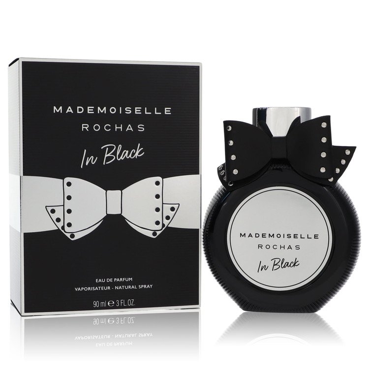 Mademoiselle Rochas In Black Perfume by Rochas Eau De Parfum Spray 3 oz for Women - Authentic Fragrance - Discount Women Perfume or Cologne Fragrance