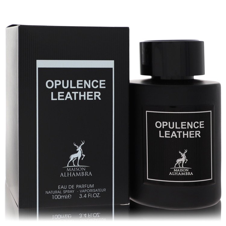 Maison Alhambra Opulence Leather Cologne by Maison Alhambra Eau De Parfum Spray 3.4 oz for Men - Authentic Fragrance - Discount Men Perfume or Cologne Fragrance