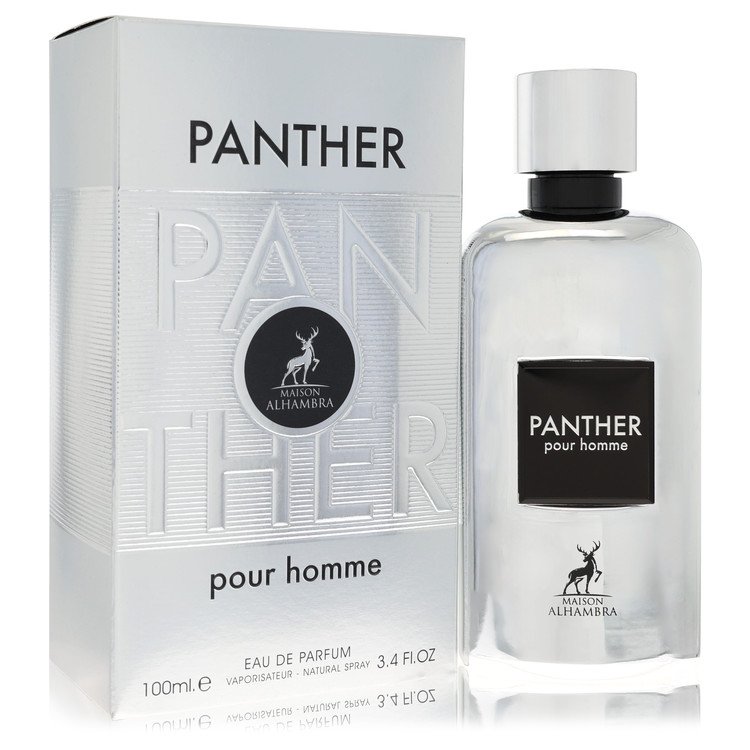 Maison Alhambra Panther Pour Homme Cologne by Maison Alhambra Eau De Parfum Spray 3.4 oz for Men - Authentic Fragrance - Discount Men Perfume or Cologne Fragrance