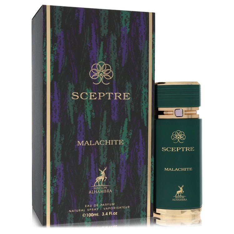 Maison Alhambra Sceptre Malachite Cologne by Maison Alhambra Eau De Parfum Spray (Unisex) 3.4 oz for Men - Authentic Fragrance - Discount Men Perfume or Cologne Fragrance