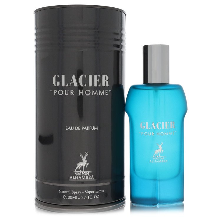 Maison Alhambra Glacier Pour Homme Cologne by Maison Alhambra Eau De Parfum Spray 3.4 oz for Men - Authentic Fragrance - Discount Men Perfume or Cologne Fragrance