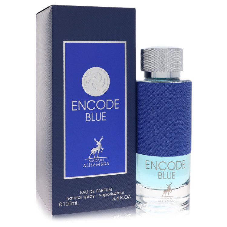 Maison Alhambra Encode Blue Cologne by Maison Alhambra Eau De Parfum Spray 3.4 oz for Men - Authentic Fragrance - Discount Men Perfume or Cologne Fragrance