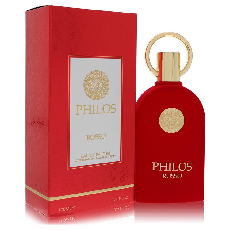 Philos Rosso by Maison Alhambra 3.4 oz oz Eau De Parfum Spray for Men - Perfumes4All