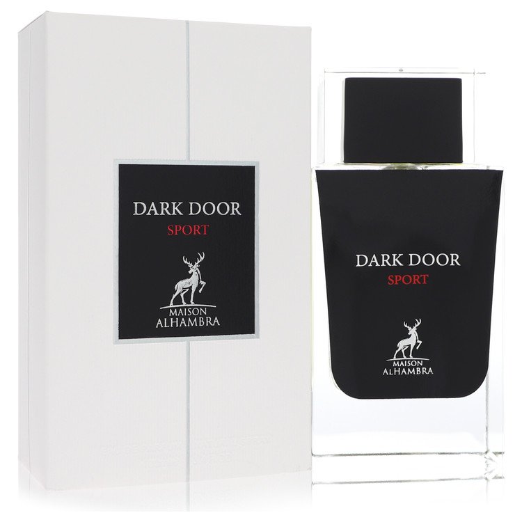 Maison Alhambra Dark Door Sport Cologne by Maison Alhambra Eau De Parfum Spray (Unisex) 3.4 oz for Men - Authentic Fragrance - Discount Men Perfume or Cologne Fragrance