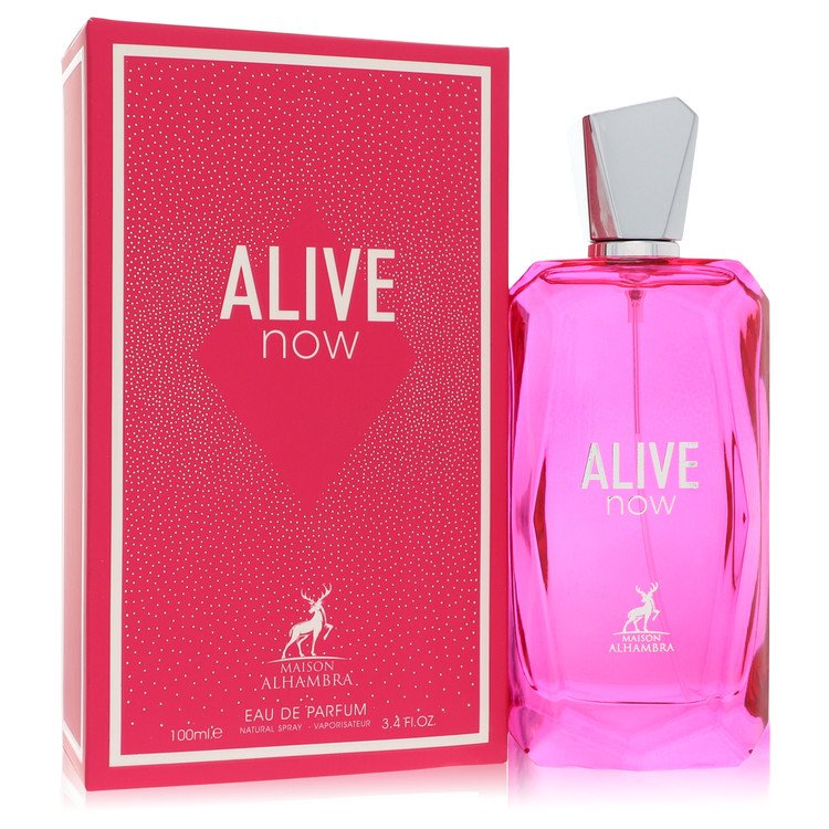 Maison Alhambra Alive Now Perfume by Maison Alhambra Eau De Parfum Spray 3.4 oz for Women - Authentic Fragrance - Discount Women Perfume or Cologne Fragrance