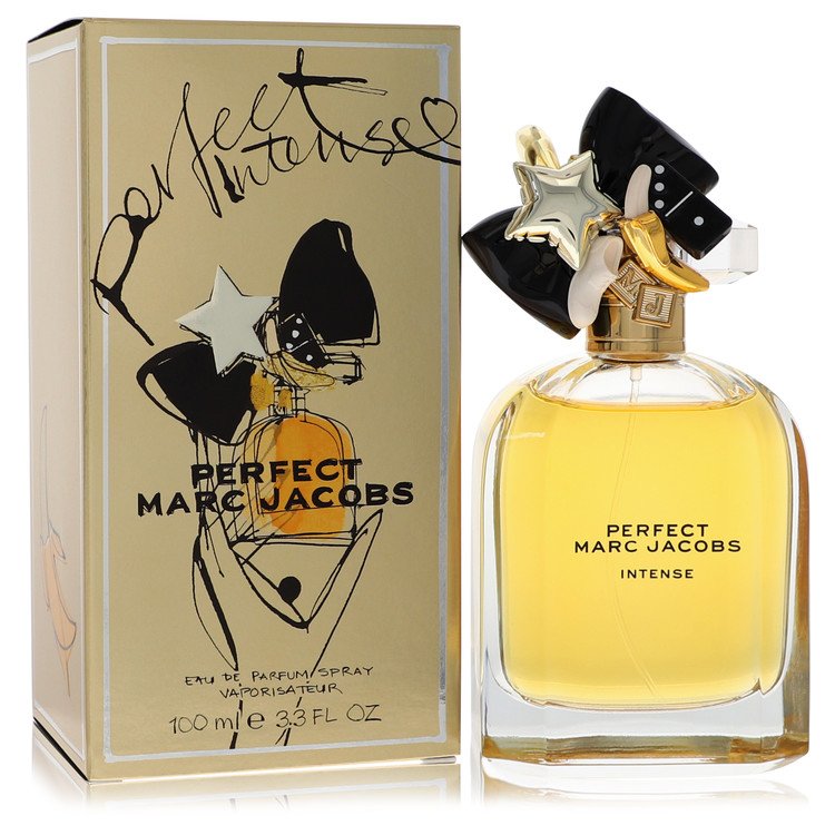 Marc Jacobs Perfect Intense Perfume by Marc Jacobs Eau De Parfum Spray 3.4 oz for Women - Authentic Fragrance - Discount Women Perfume or Cologne Fragrance