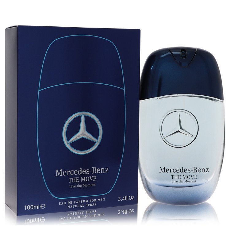 Mercedes Benz The Move Live The Moment Cologne by Mercedes Benz Eau De Parfum Spray 3.4 oz for Men - Authentic Fragrance - Discount Men Perfume or Cologne Fragrance