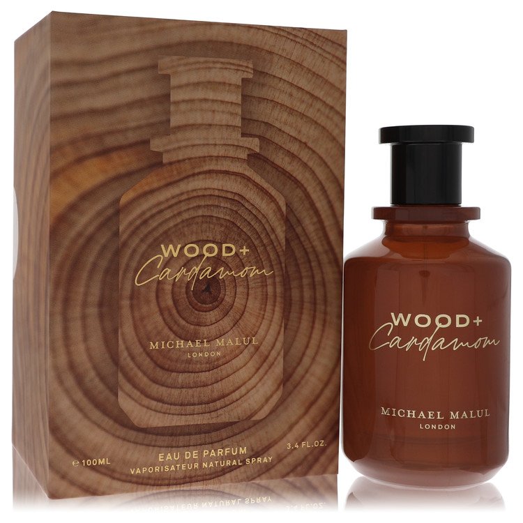 Wood + Cardamom by Michael Malul 3.4 oz oz Eau De Parfum Spray for Men - Perfumes4All