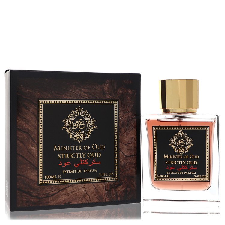 Minister Of Oud Strictly Oud Cologne by Fragrance World Extrait De Parfum Spray 3.4 oz for Men - Authentic Fragrance - Discount Men Perfume or Cologne Fragrance