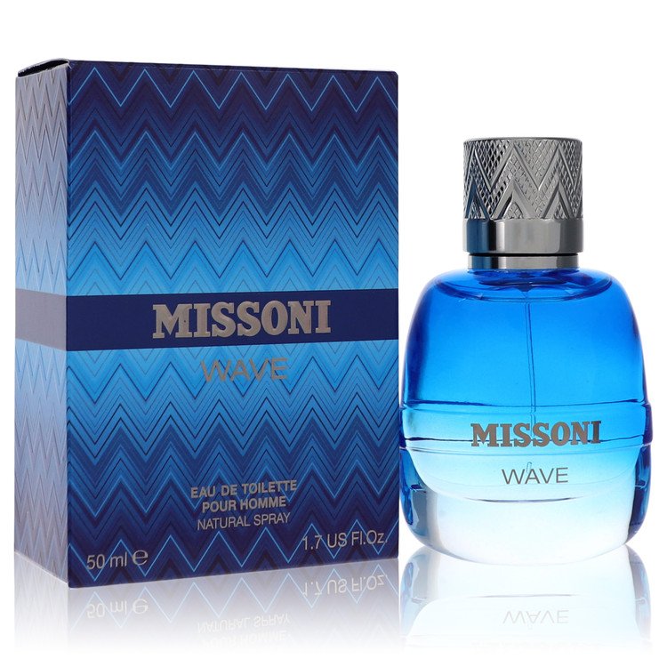 Missoni Wave Cologne by Missoni Eau De Toilette Spray 1.7 oz for Men - Authentic Fragrance - Discount Men Perfume or Cologne Fragrance
