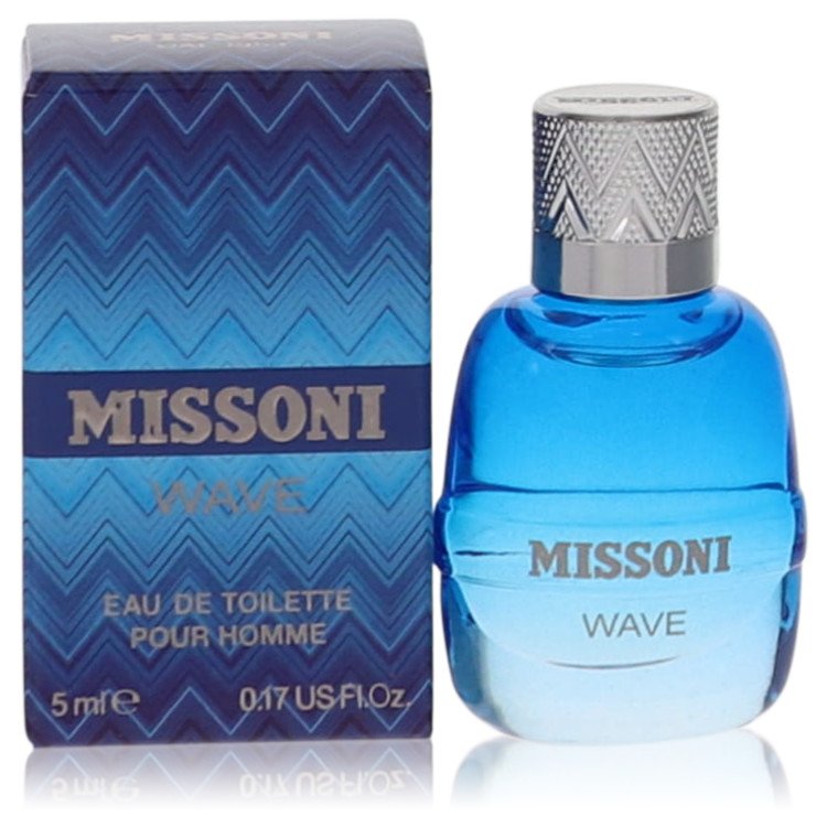 Missoni Wave Cologne by Missoni Mini EDT .17 oz for Men - Authentic Fragrance - Discount Men Perfume or Cologne Fragrance