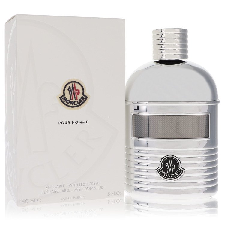 Moncler Cologne by Moncler Eau De Parfum Spray (Refillable + LED Screen) 5 oz for Men - Authentic Fragrance - Discount Men Perfume or Cologne Fragrance