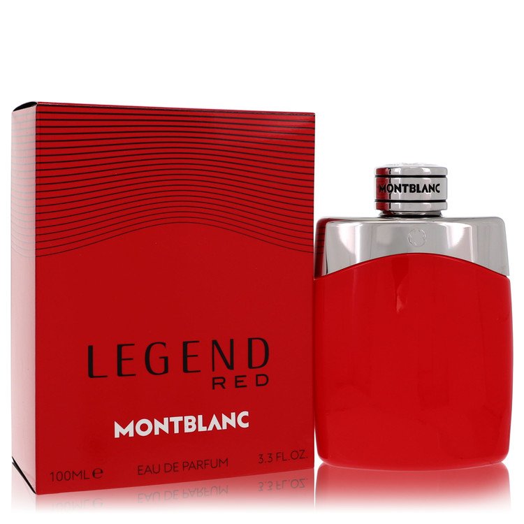 Montblanc Legend Red Cologne by Mont Blanc Eau De Parfum Spray 3.3 oz for Men - Authentic Fragrance - Discount Men Perfume or Cologne Fragrance