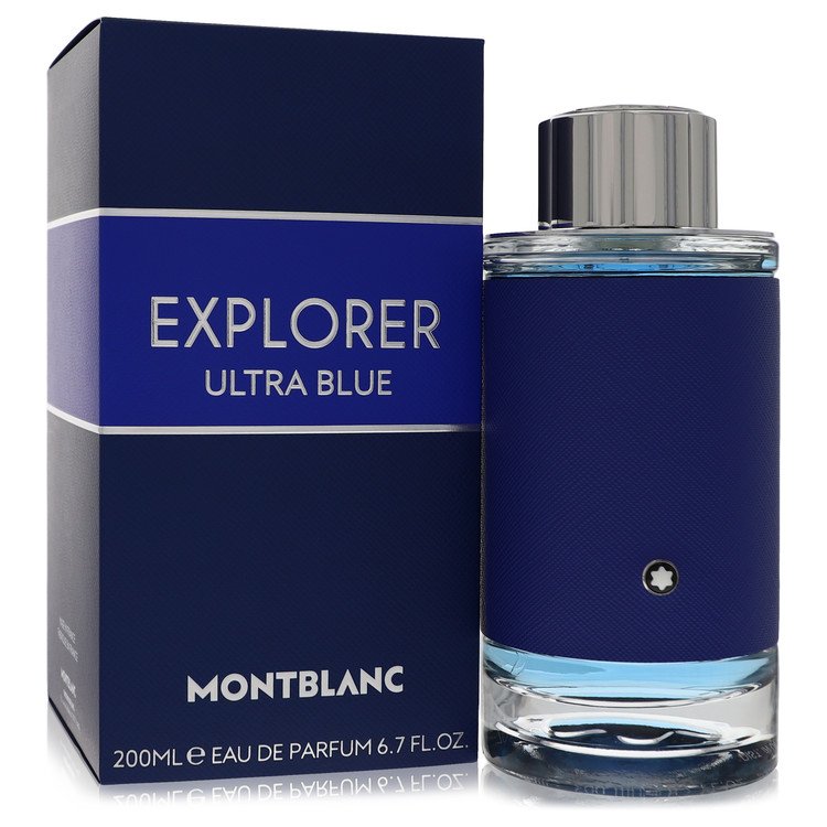 Montblanc Explorer Ultra Blue Cologne by Mont Blanc Eau De Parfum Spray 6.7 oz for Men - Authentic Fragrance - Discount Men Perfume or Cologne Fragrance