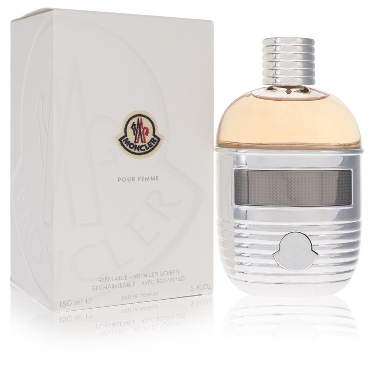 Moncler Perfume by Moncler Eau De Parfum Spray (Refillable + LED Screen) 5 oz for Women - Authentic Fragrance - Discount Women Perfume or Cologne Fragrance