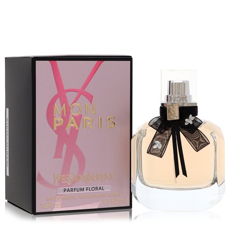 Mon Paris Floral Perfume by Yves Saint Laurent Eau De Parfum Spray 1.6 oz for Women - Authentic Fragrance - Discount Women Perfume or Cologne Fragrance