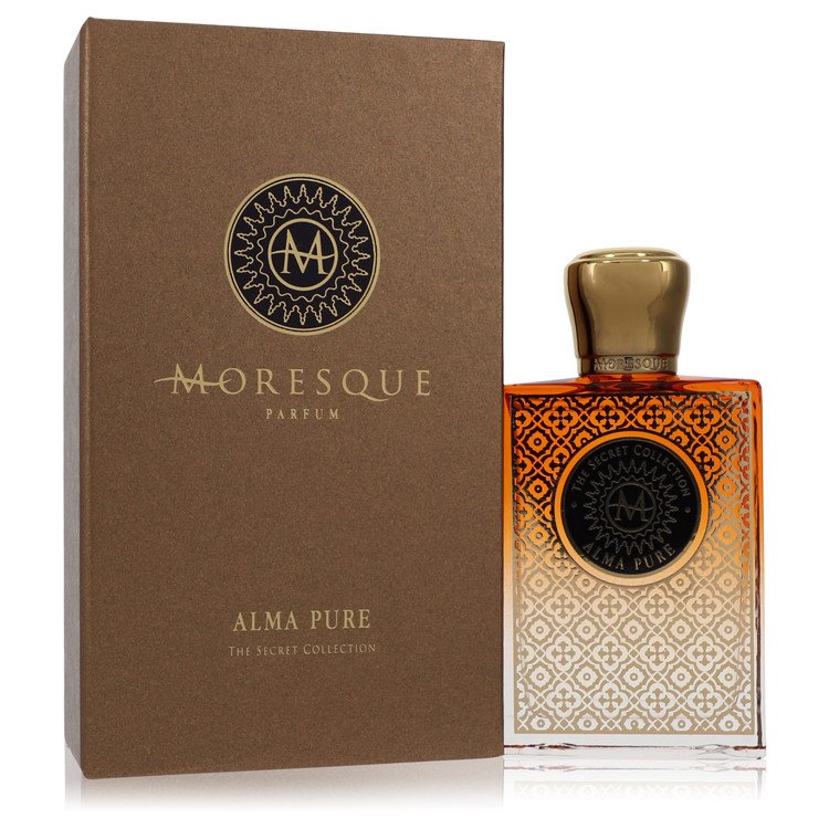 Moresque Alma Pure Secret Collection Cologne by Moresque Eau De Parfum Spray (Unisex) 2.5 oz for Men - Authentic Fragrance - Discount Men Perfume or Cologne Fragrance