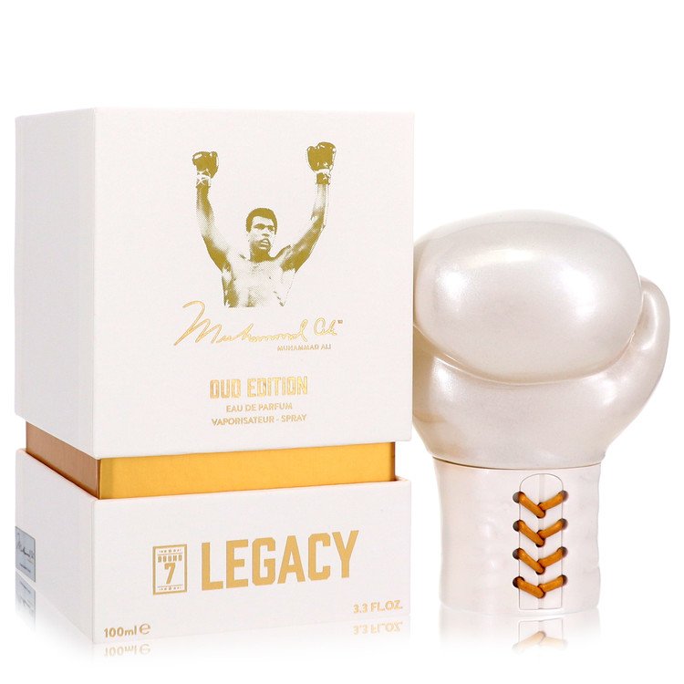 Muhammad Ali Legacy Round 7 Cologne by Muhammad Ali Eau De Parfum Spray (Oud Edition) 3.3 oz for Men - Authentic Fragrance - Discount Men Perfume or Cologne Fragrance